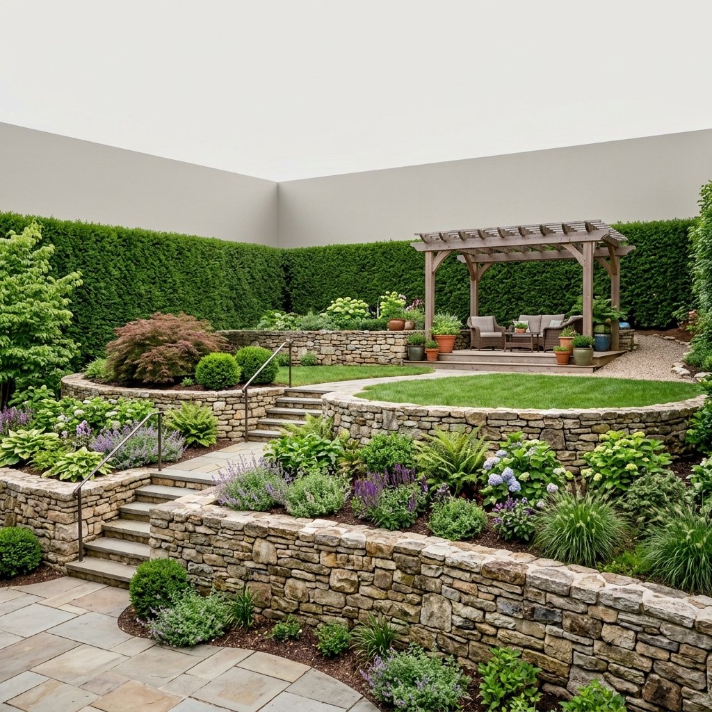 30 Small Backyard Ideas for Every Style and Space 29 Small Backyard Multi Level Ideas