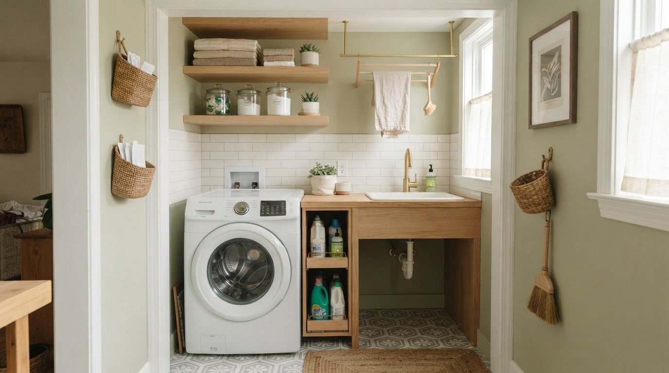 Tiny Laundry Room Ideas