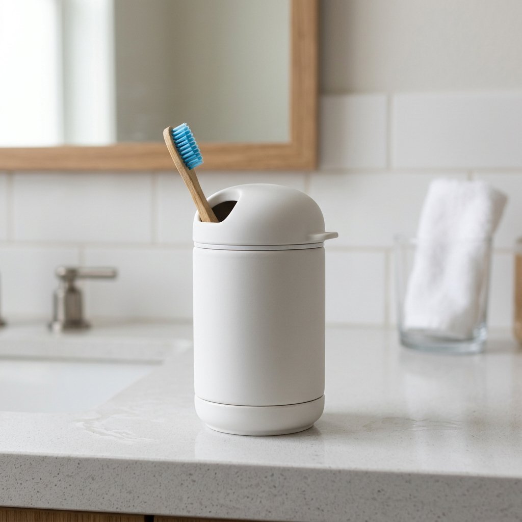30 Dorm Bathroom Ideas to Make Shared Spaces Feel Like Home 22 Dorm Bathroom Toothbrush Holder Ideas