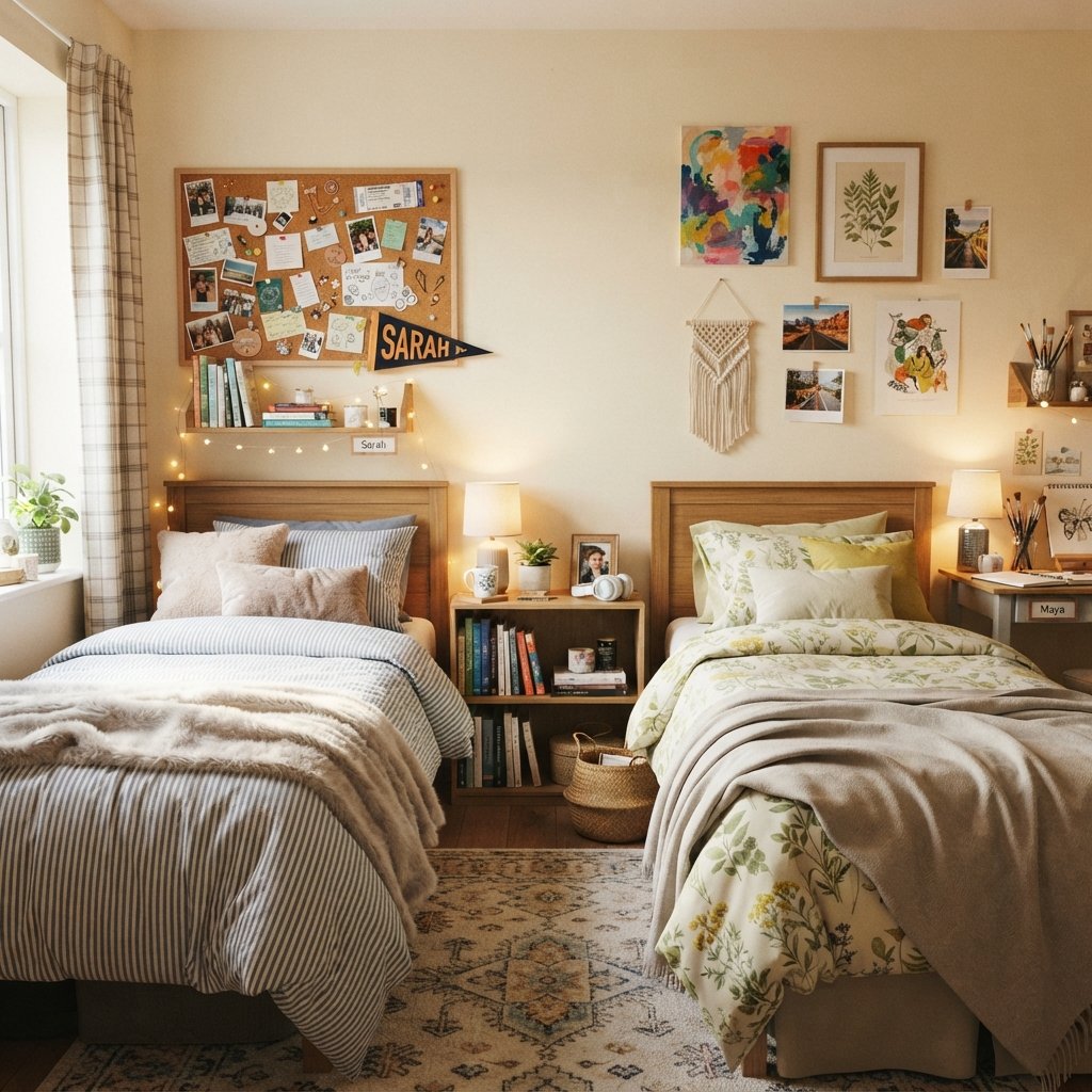 30 Twin Bedroom Ideas That Bring Fresh Style to Any Shared Space 29 Twin Bedroom Personalized Space Ideas