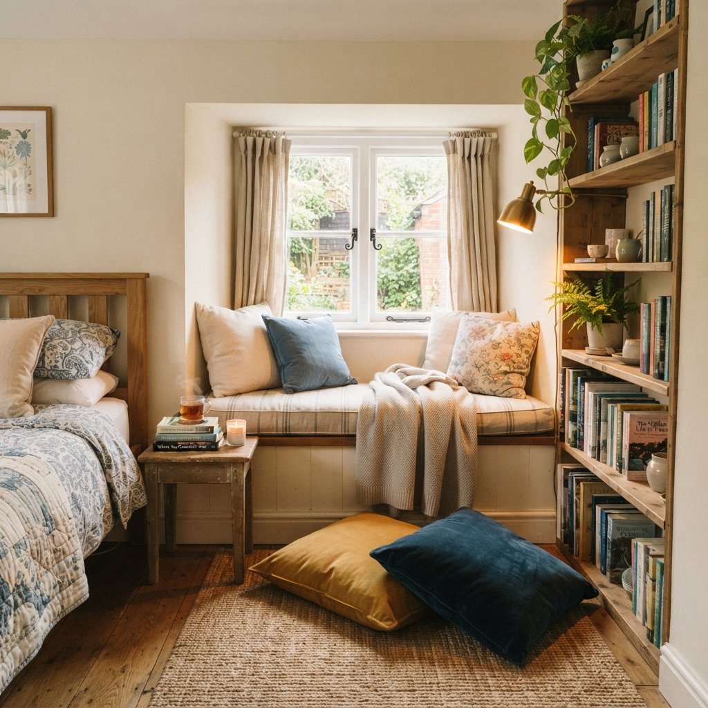 30 Twin Bedroom Ideas That Bring Fresh Style to Any Shared Space 28 Reading Nook Twin Bedroom Ideas