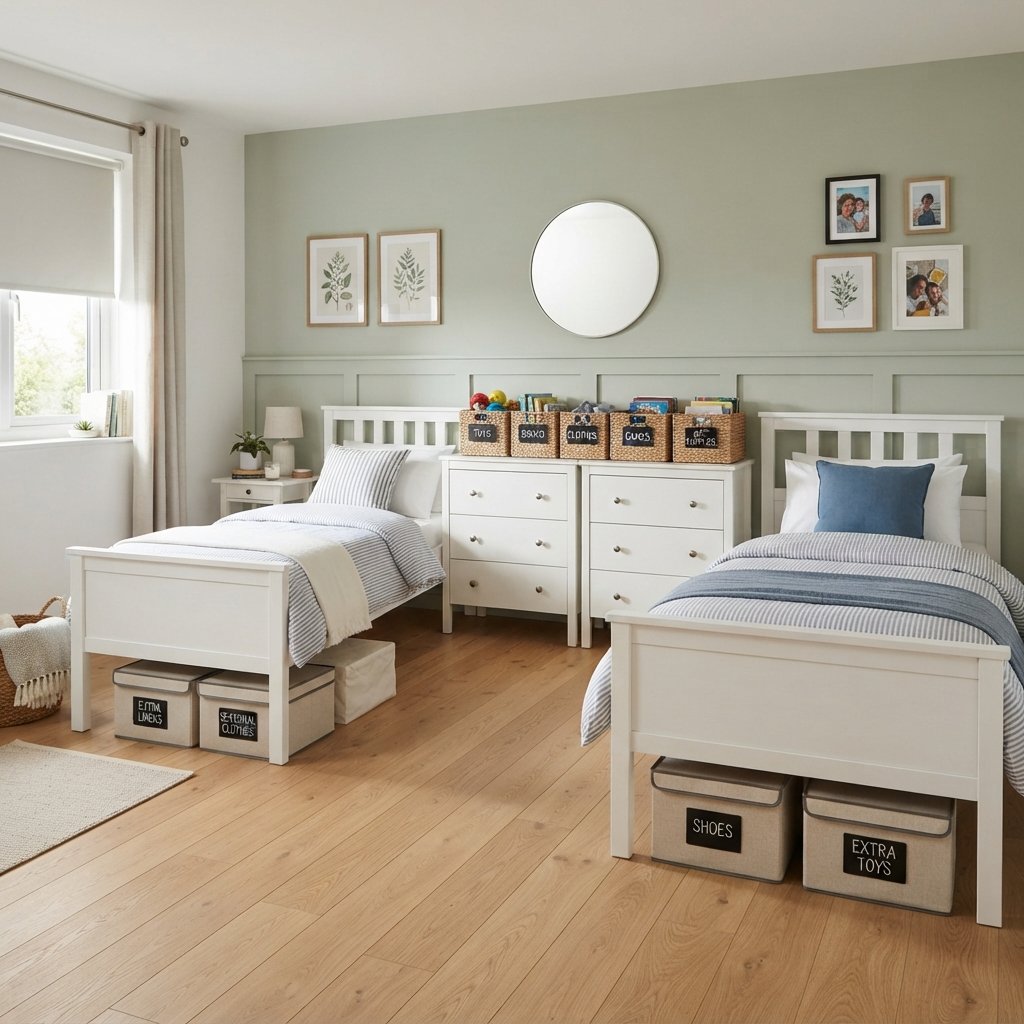 30 Twin Bedroom Ideas That Bring Fresh Style to Any Shared Space 7 Twin Bedroom Storage Ideas