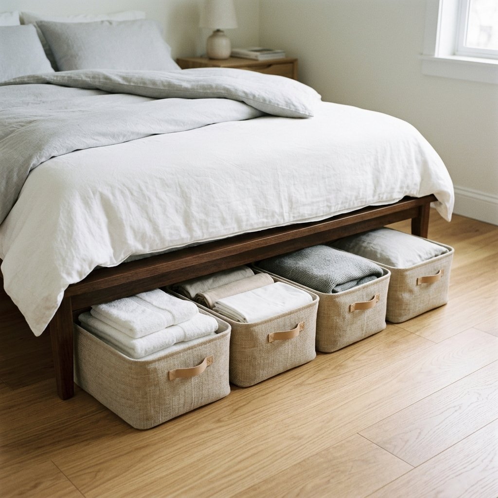 30 Small Bedroom Ideas for Couples That Feel Cozy, Not Cramped 7 Under Bed Storage Ideas