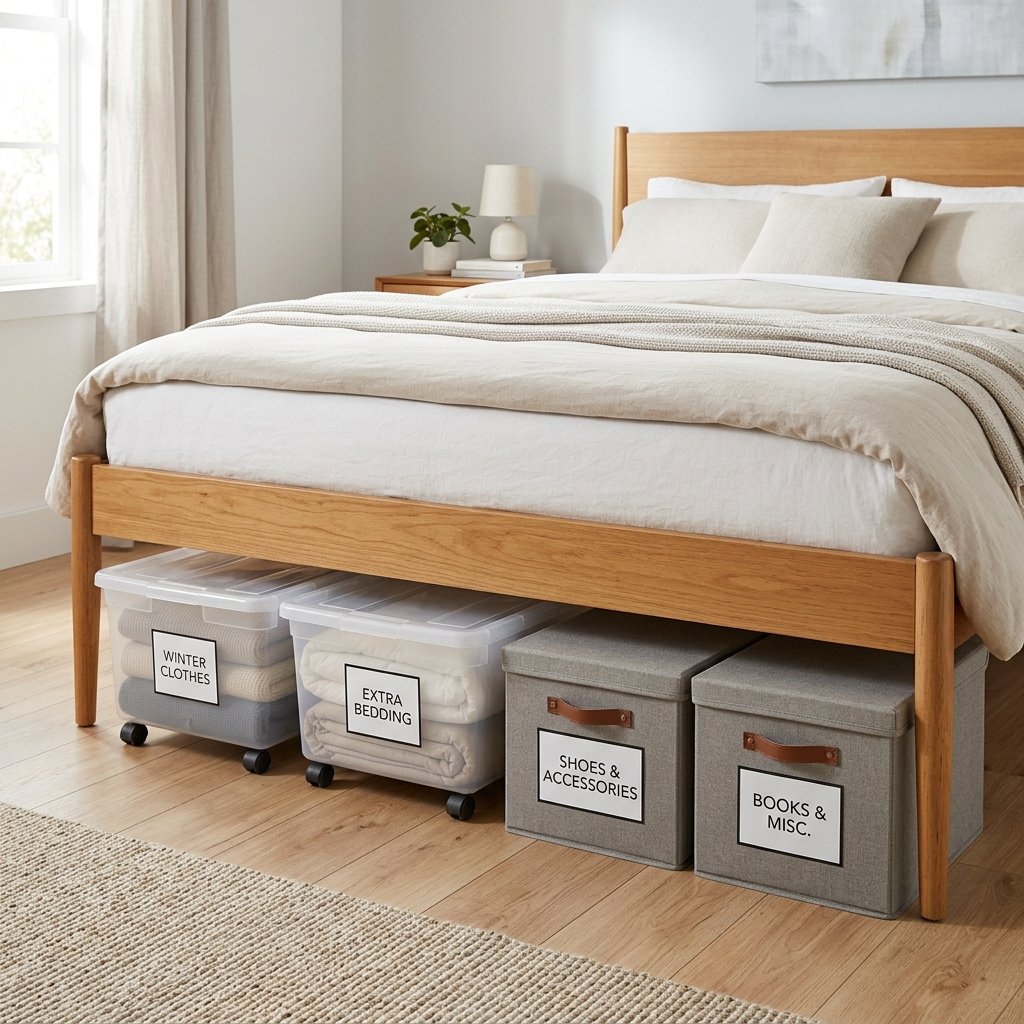 30 Ikea Bedroom Ideas for a Modern, Minimalist and Functional Room 7 Under Bed Storage Ikea Bedroom Ideas