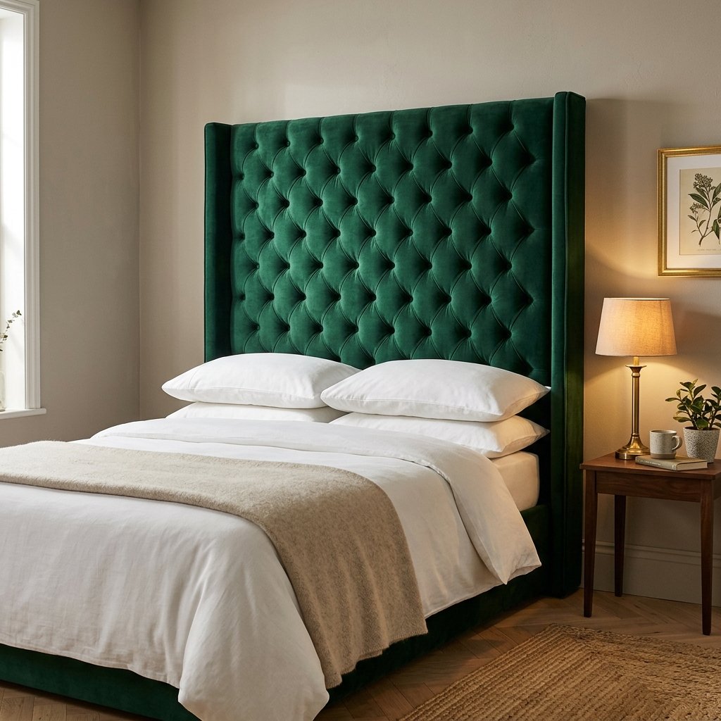 30 Small Bedroom Ideas for Couples That Feel Cozy, Not Cramped 17 Statement Headboard Ideas