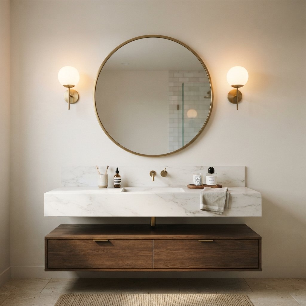 30 Bathroom Lighting Ideas to Brighten Your Space in Style 2 Vanity Mirror Bathroom Lighting Ideas