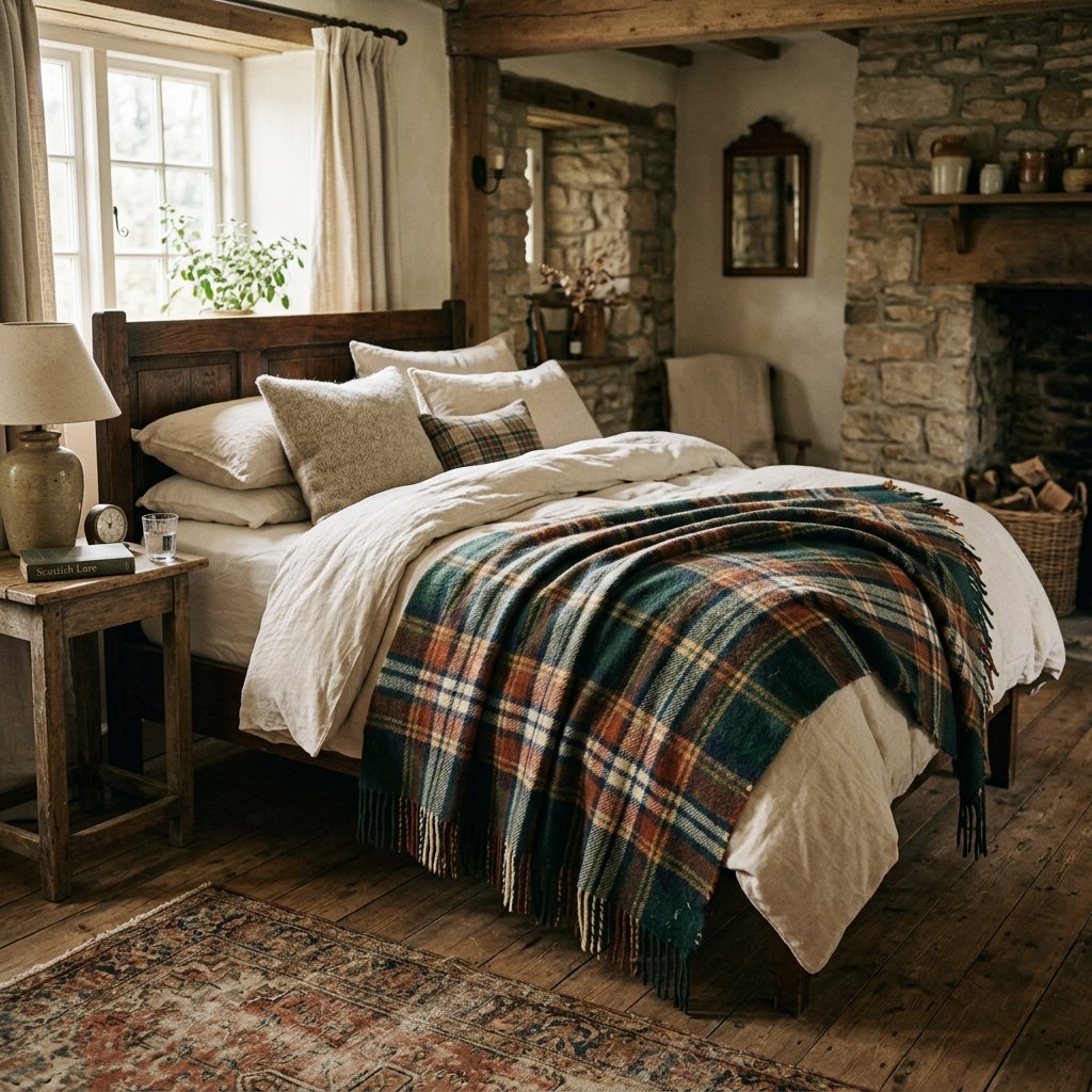 30 Fall Bedroom Aesthetic Ideas: That Feel Warm,Cozy & Effortless 14 Vintage Wool Blanket Ideas