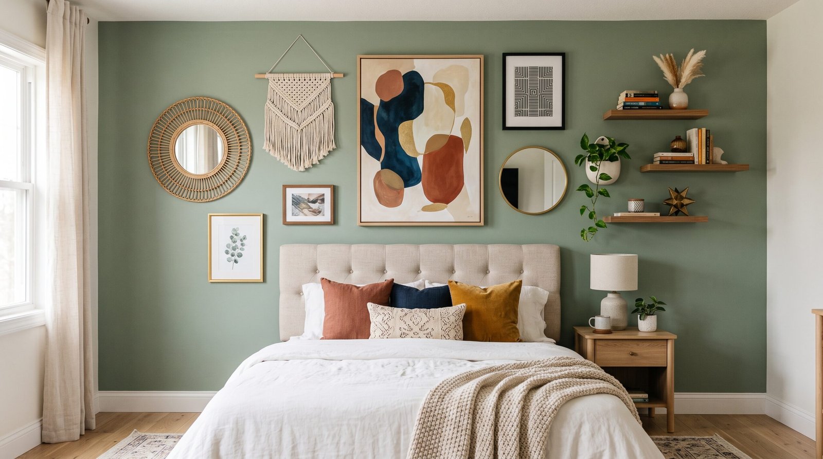 wall decor ideas for bedroom