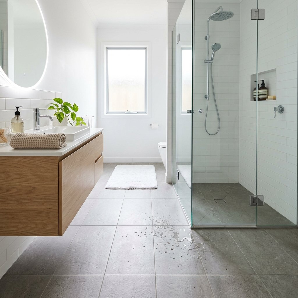 30 Bathroom Flooring Ideas That Bring Fresh Life to Any Space 16 Waterproof Flooring Ideas