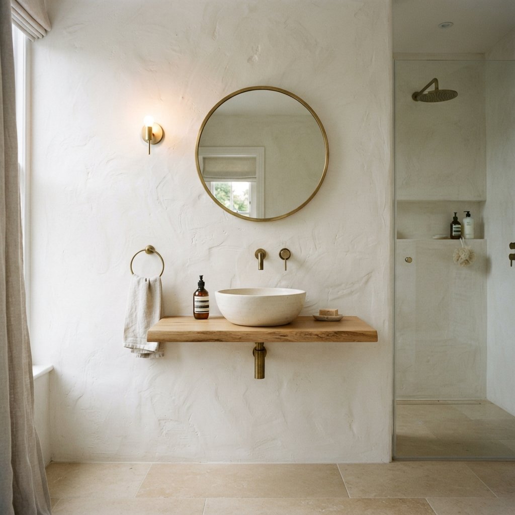 30 Stunning White Bathroom Ideas That Create a Bright & Luxurious Space 16 White Bathroom Wall Ideas