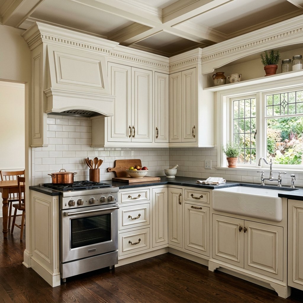 30 White Kitchen Cabinets Ideas to Brighten and Transform Your Space 15 White Kitchen Cabinets for Traditional Kitchens Ideas