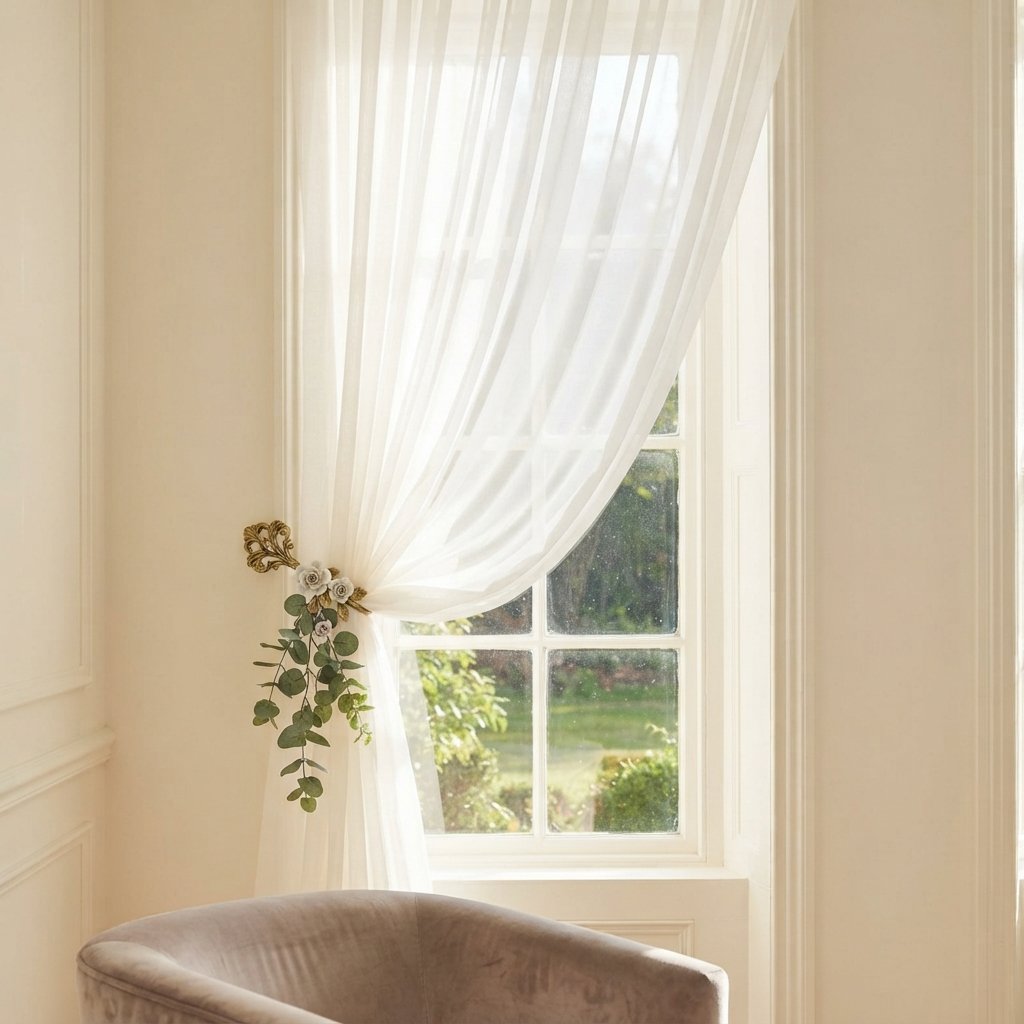 Window Curtain Swag Ideas