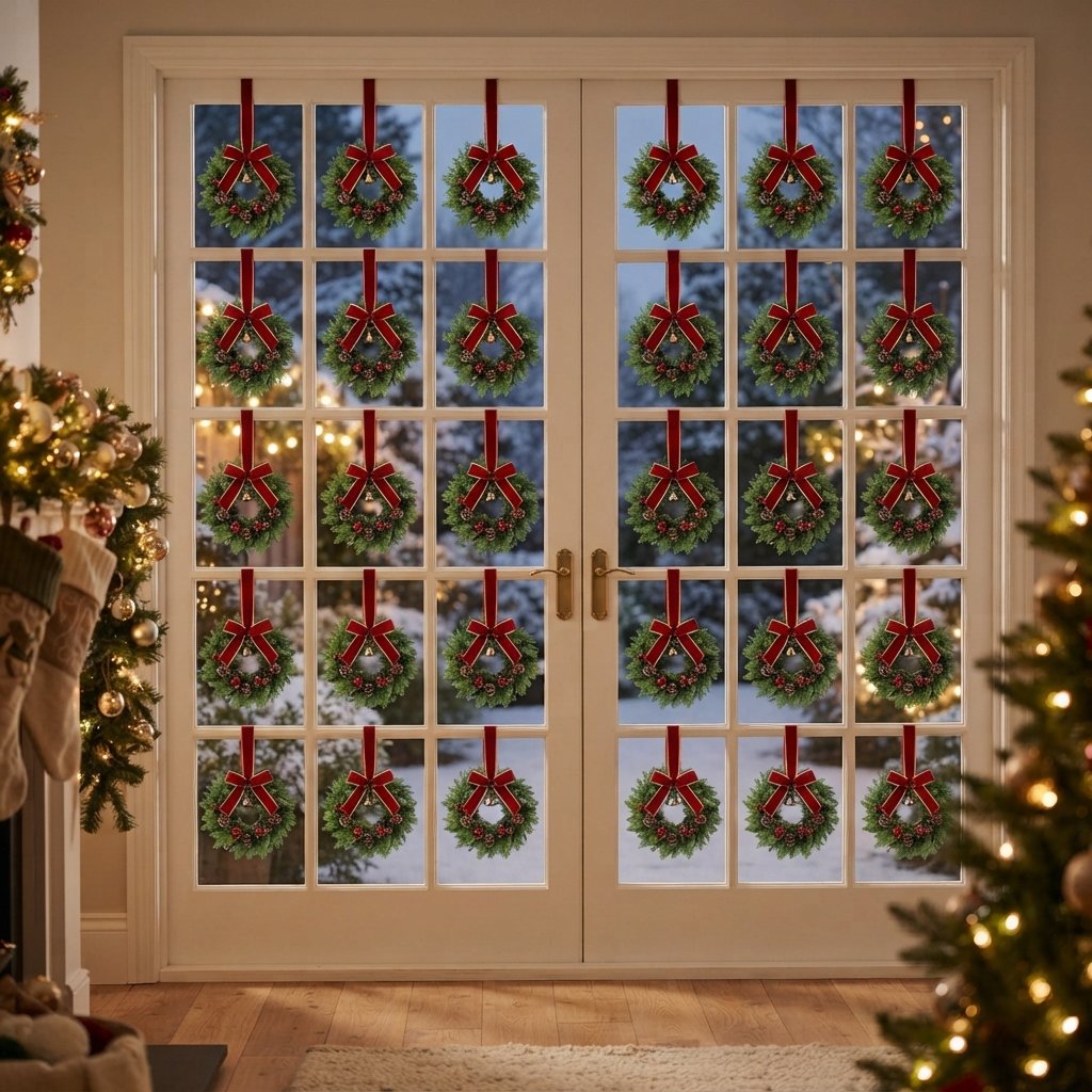 Window Pane Wreath Ideas