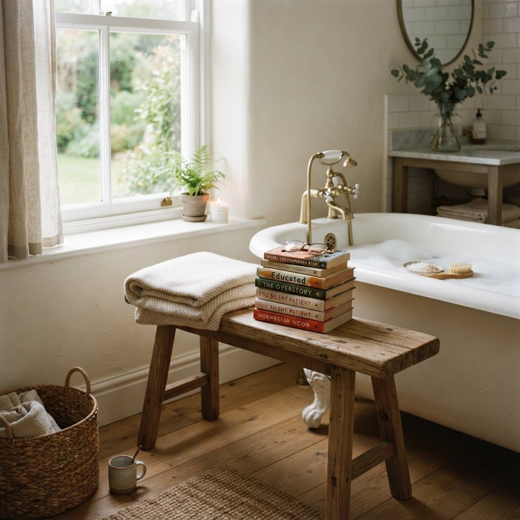 30 Luxury Spa Bathroom Ideas for the Ultimate Self Care Experience 31 Cozy Reading Nook Ideas