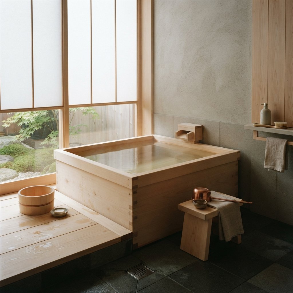 30 Luxury Spa Bathroom Ideas for the Ultimate Self Care Experience 9 Minimalist Japanese Spa Bathroom Ideas
