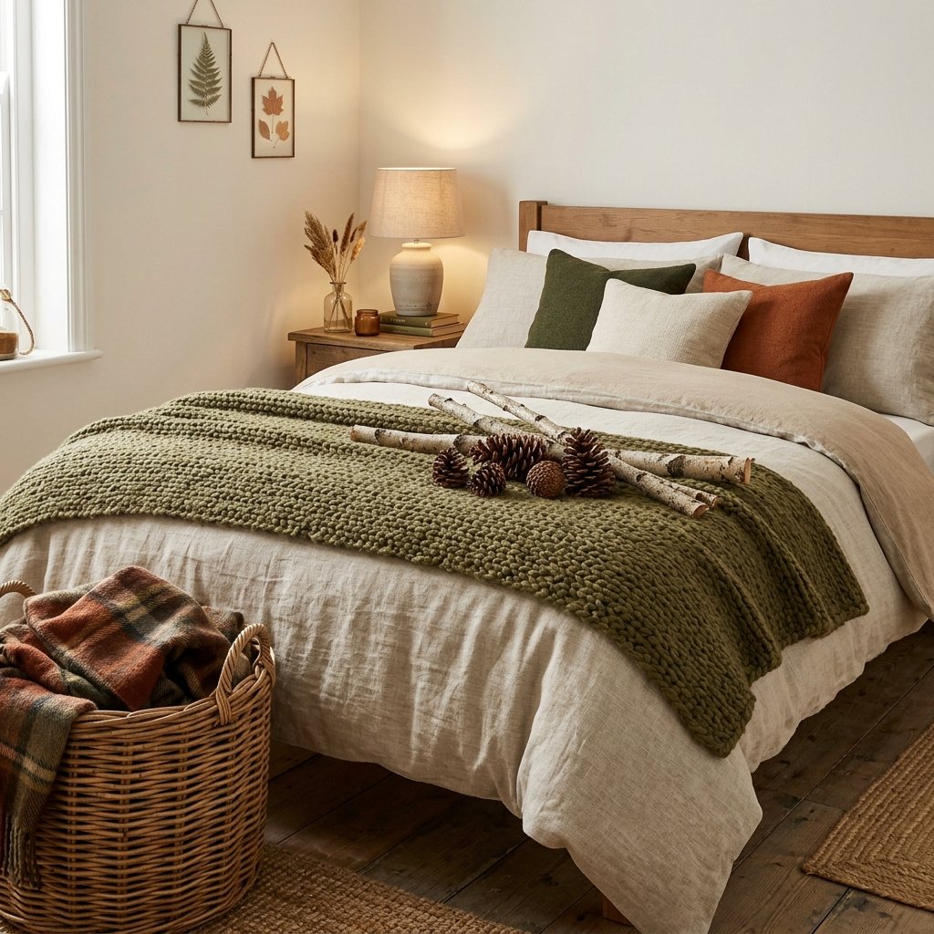 30 Gorgeous Fall Themed Bedroom Ideas: That Feel Cozy and Effortless 16 Woodland Inspired Décor Ideas