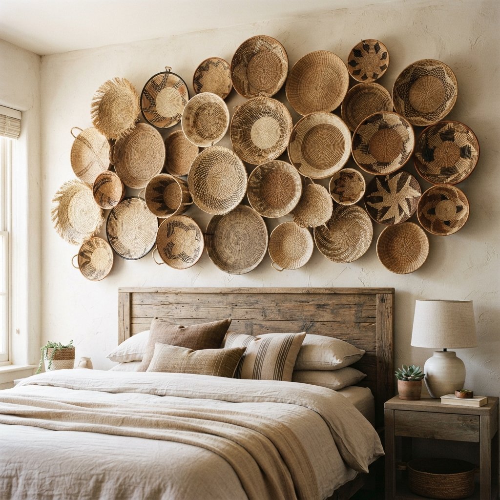 30 Wall Decor Ideas for Bedroom: Dreamy Looks to Save Now 9 WovenWall Decor Ideas for Bedroom