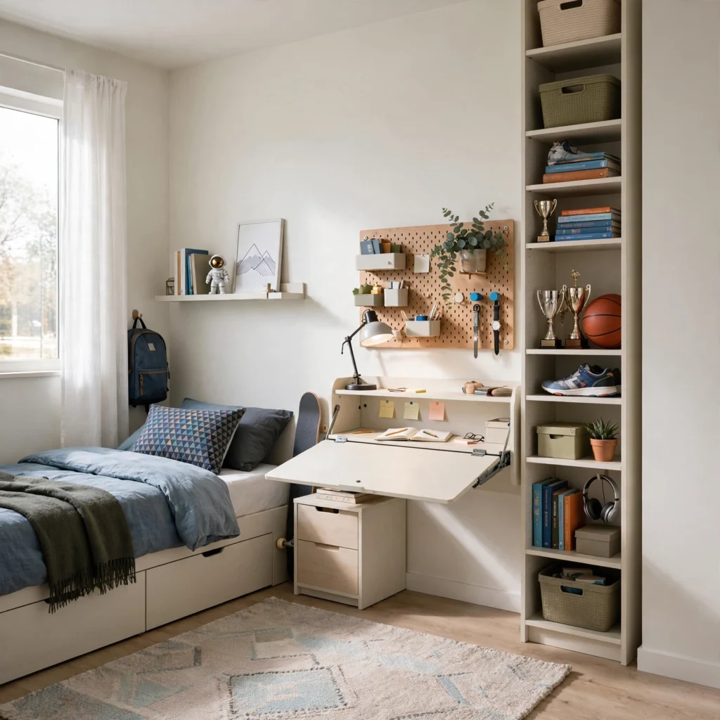 Teenage Boys Bedroom Ideas: 30 Creative Ways to Design a Space They'll Love 7 Small Bedroom Ideas for Teen Boys
