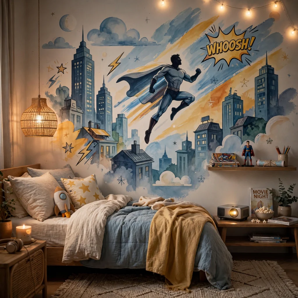 Teenage Boys Bedroom Ideas: 30 Creative Ways to Design a Space They'll Love 11 Movie and Superhero Bedroom Ideas