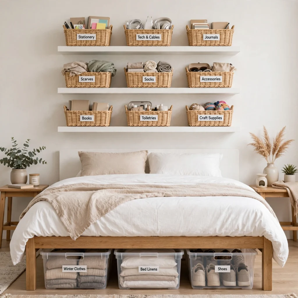 Teenage Boys Bedroom Ideas: 30 Creative Ways to Design a Space They'll Love 21 Storage Solution Bedroom Ideas