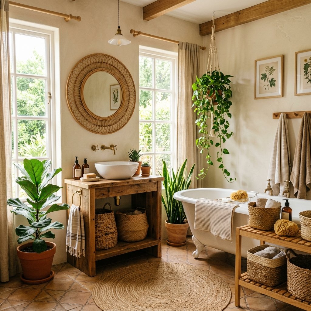 Boho Bathroom Ideas