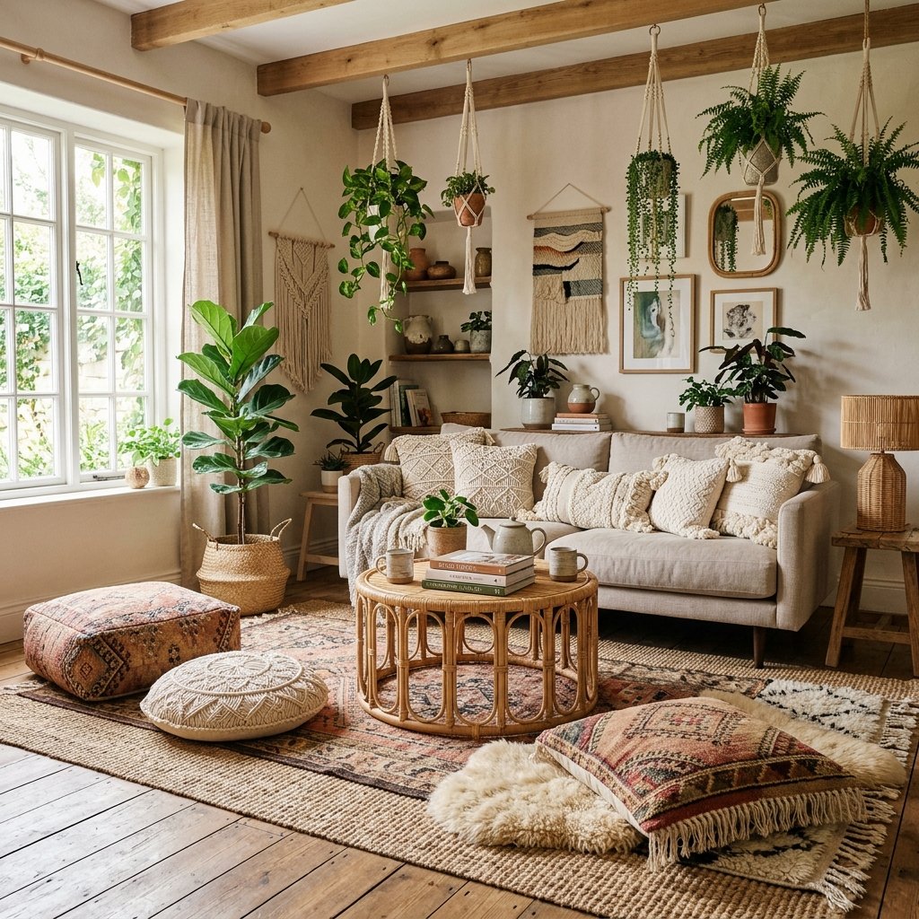 Boho Living Room Ideas