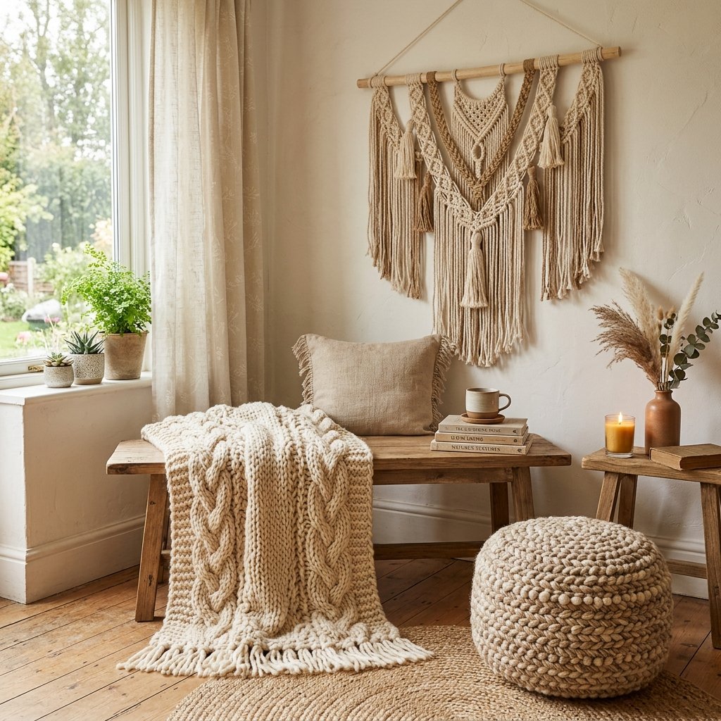 Knit and Wool Decor Ideas