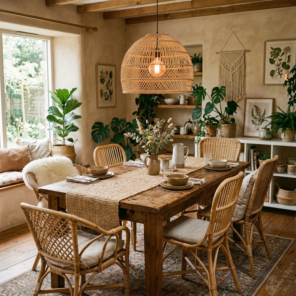 Boho Dining Room Ideas