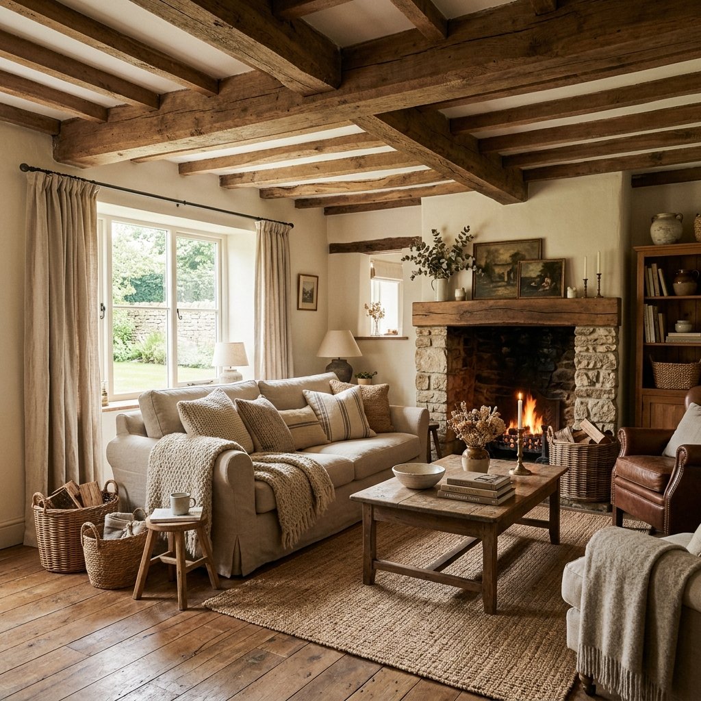 Rustic Farmhouse Cozy Ideas