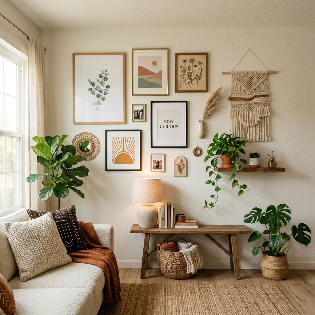 Boho Gallery Wall Ideas