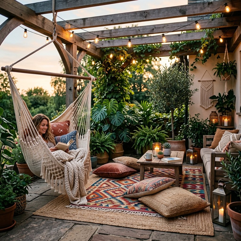 Boho Outdoor Patio Ideas